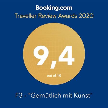 F3 - "Gemuetlich Mit Kunst" Lejlighed Dresden Eksteriør billede