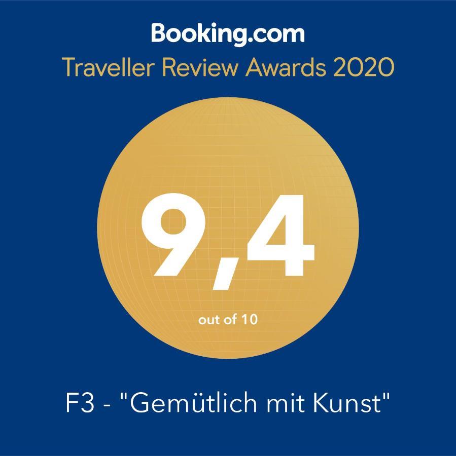 F3 - "Gemuetlich Mit Kunst" Lejlighed Dresden Eksteriør billede